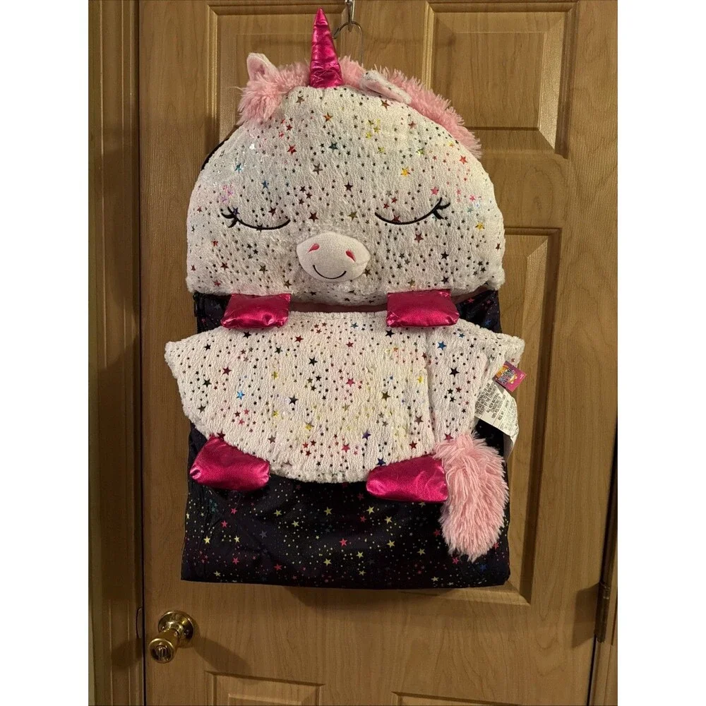 Happy Nappers Pillow And Sleepy Sack Shimmer the Unicorn 20